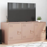 TV Cabinet Pink 99x39x44 cm Steel 841644