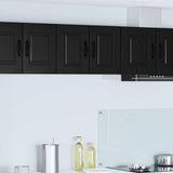 Wall Cabinet PORTO 2 pcs Black 30 x 31 x 40 cm Engineered Wood 885208