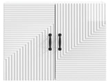Wall-Mounted Cabinet High Gloss White 59 x 31 x 60 cm 898579