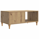 Coffee Table Artisan Oak 90 x 50 x 40 cm Engineered Wood 894274