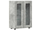 Sideboard with Shelf FLORIN Concrete Grey 55.5 x 29 x 100 cm 880254
