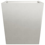 ZNTS Garden Planter 50x50x50 cm Stainless Steel 851074