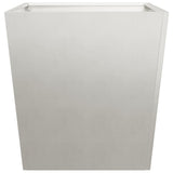 ZNTS Garden Planter 50x50x50 cm Stainless Steel 851074