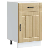 Kitchen Base Cabinet Lucca Sonoma Oak Engineered Wood 853720