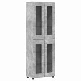 TV Cabinet Set FLORIN 3 pcs Concrete Grey Engineered Wood 3397957