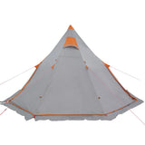 Camping Tent Tipi 5-Person Grey Waterproof 4009409