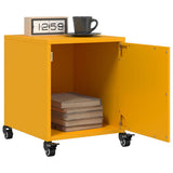 Bedside Cabinet Mustard Yellow 36x39x43.5 cm Steel 846620