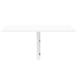 Folding Wall Table High Gloss White 100x60x56 cm Engineered Wood 342649