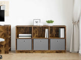 Sideboard with Drawer Smoked Oak 102 x 32 x 73.5 cm 8000520