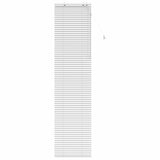 Venetian Blind White 60 x 250 cm 35 mm Solid Paulownia Wood 42015433