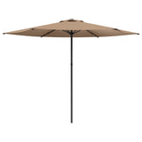 Garden Parasol with Base 300 x 300 cm Polyester Rectangular 42036196