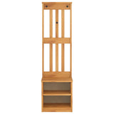 Hall Tree SANDNES 45x40x159.5 cm Solid Wood Pine 4010478