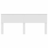 Headboard White Engineered wood 888374