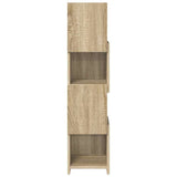 Corner Cabinet 25.5x25x102cm Engineered Wood Sonoma Oak 889807