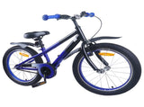 Kids Bike 20 Inches for 6-11 Years Old Blue Black 42009343