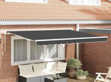 Awning Replacement Fabric Anthracite 3.5 x 2 m Polyester 42000416