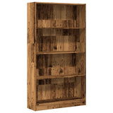 Bookcase Old Wood 80x24x143 cm Engineered Wood 857851