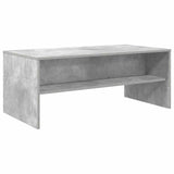 Coffee Table Concrete Grey 100 x 50 x 40 cm Engineered Wood 8000287