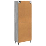 Cabinet Set 2 pcs Grey Sonoma 66 x 34.5 x 89.5 cm 3416625