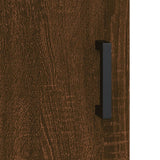 Highboard Brown Oak 69.5x31x115 cm Engineered Wood 828243