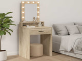 Dressing Table Sonoma Oak 50 x 41 x 135 cm Engineered Wood 865093