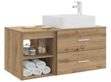 Bathroom Furniture Set 2 pcs Artisan Oak Engineered Wood 3403903