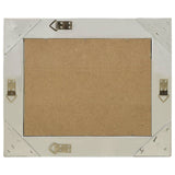 Wall Mirror Baroque Style 50x40 cm Silver 320310