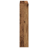 Wall Shelf Old Wood 90x16x78 cm Engineered Wood 856069