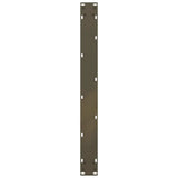 Dining Table Legs U-Shaped 3 pcs Natural Steel 90x cm Steel 4013211