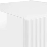 TV Wall Cabinet Gloss White 30 x 31 x 100 cm Engineered Wood 892317