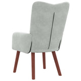 Armchair Light Grey 63 x 67 x 94 cm Velvet 42001803