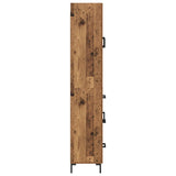 Highboard Old Wood 69.5 x 34 x 180 cm Engineered Wood 3415684