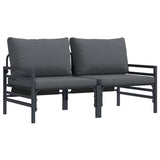 Outdoor Furniture 2 Piece Anthracite 80 x 80 x 71 cm Steel 42009984