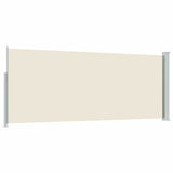 Retractable Side Awning 120 x 300 cm Cream 45360