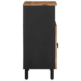 Sideboard 60x33.5x75 cm Solid Rough Wood Mango 4018653