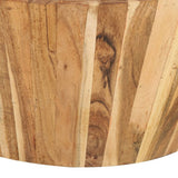 Coffee Table 65x31 cm Solid Acacia Wood 328302