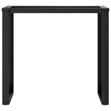 Dining Table Legs O-Frame 80x40x73 cm Steel 357885