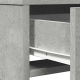 Dressing Table Concrete Grey 50 x 41 x 135 cm Engineered Wood 865094