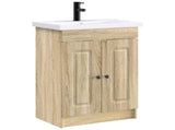 Bathroom Furniture Set Sonoma Oak 78.5 x 37.5 x 81 cm 3404176