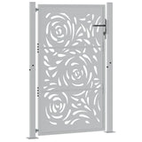 Garden Gate 100x150 cm Weathering Steel Flame Design 4100996