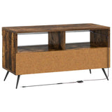 LED TV Cabinet Smoked Oak Engineered Wood 897660