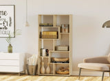8-Cube Bookcase, Tall Display Shelf, Standing Storage Rack for Study Room, Living Room, 70 x 24 x T3398P344644
