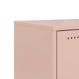 TV Cabinet Pink 68x39x60.5 cm Steel 846519