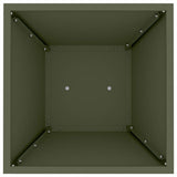Pillar Planter Olive 35 x 35 x 73 cm 873844