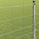 Field Fence Silver 25 x 1.4 m Galvanised steel 42005817