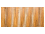 Bath Mat Brown 100 x 60 cm Solid Acacia Wood 42025253