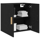Wall Cabinet Black Oak 60 x 30 x 60 cm Engineered Wood 862799
