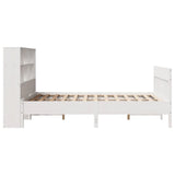 Bed Frame without Mattress White 120x190 cm Small Double Solid Wood Pine 3323240