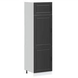 Kitchen Cupboard "Porto" Black Engineered Wood 854108