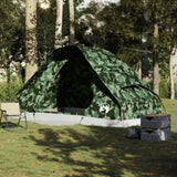 Family Tent Dome 6-Person Camouflage Waterproof 4009647